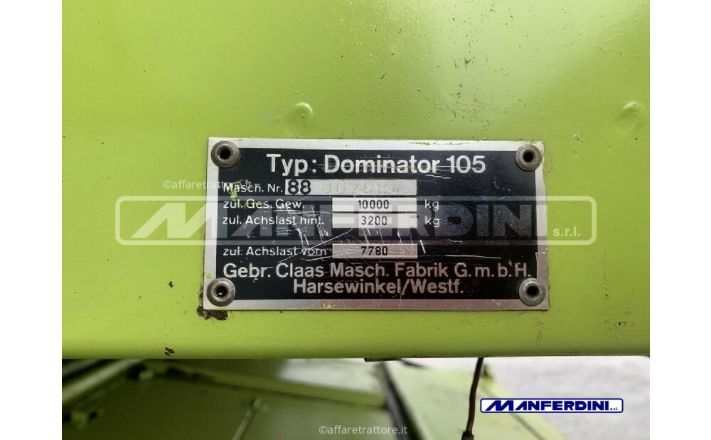 Claas DOMINATOR 105 Used - 11