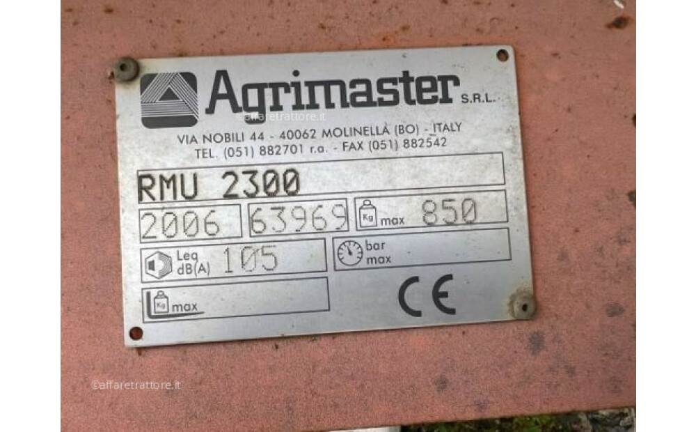 Agrimaster RMU 230 Used - 7