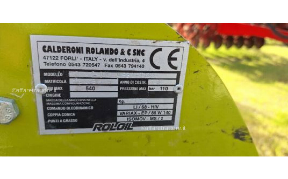 Calderoni DRAGON P530-T100 Used - 4