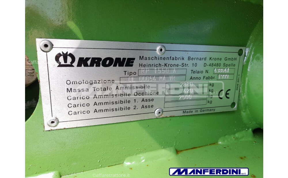 Krone ROUND PACK 1550 Used - 6