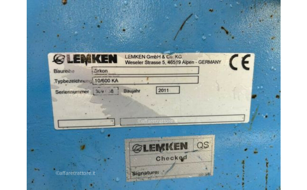 Lemken Solitair  9/600 KA DS 125 Used - 8