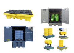 CONTAINER TANKS (STEEL AND POLYETHYLENE)